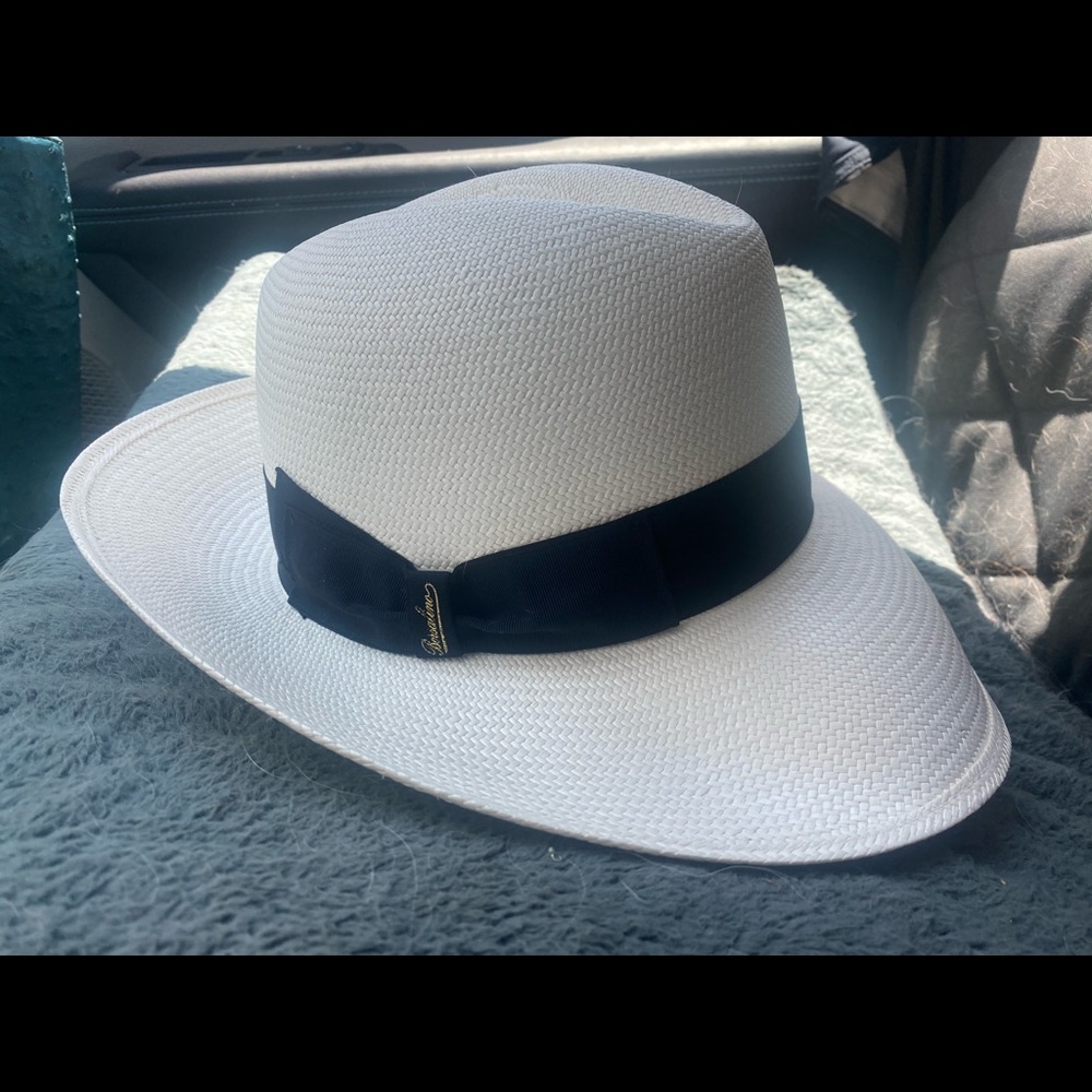 Borsalino Fine Panama Weave Fedora...SZ: Medium